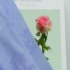 linenschinaD18006 (10) 48% Rose Fiber 52% Filament 119g/m² - Delicate Jacquard Weave - Sophisticated Summer Fabric #D18006