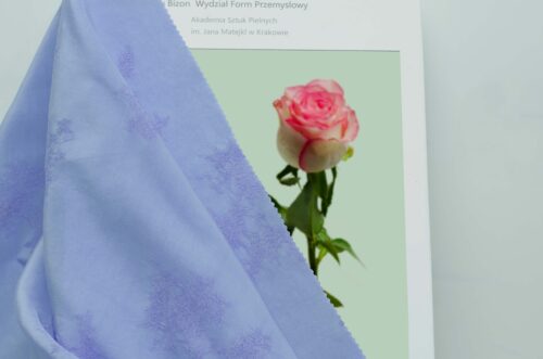 linenschinaD18006 (10) 48% Rose Fiber 52% Filament 119g/m² - Delicate Jacquard Weave - Sophisticated Summer Fabric #D18006