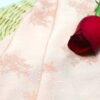 linenschinaD18006 (9) 48% Rose Fiber 52% Filament 119g/m² - Delicate Jacquard Weave - Sophisticated Summer Fabric #D18006