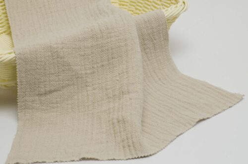 linenshina8016 (14) 55% Ramie 45% Cotton 223g/m² - Double-Layer Textured Fabric with Natural Wrinkles for Winter #8016