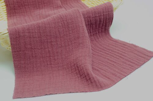 linenshina8016 (15) 55% Ramie 45% Cotton 223g/m² - Double-Layer Textured Fabric with Natural Wrinkles for Winter #8016