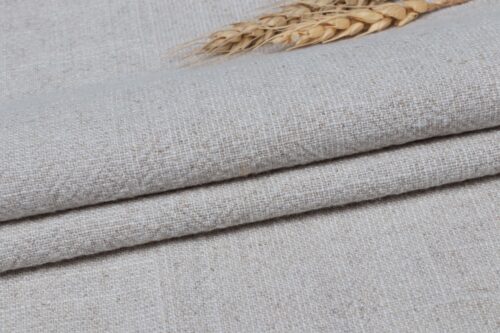 30% Linen 70% Rayon 350g/m² - Washed Soft Fabric with Rich Texture for Winter Outerwear #8021
