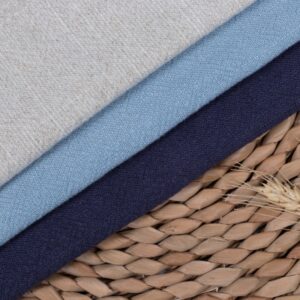 linenshina8021 (88) 30% Linen 70% Rayon 350g/m² - Washed Soft Fabric with Rich Texture for Winter Outerwear #8021