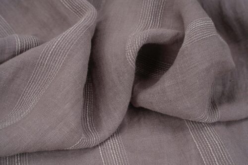 linenshina8050 (36) 100% Linen 168g/m² - Season-Adapting Fabric that Softens with Wash for Shirts and Pants #8050