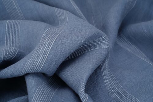linenshina8050 (39) 100% Linen 168g/m² - Season-Adapting Fabric that Softens with Wash for Shirts and Pants #8050