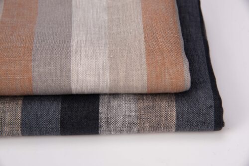 linenshina8052 (3) 100% Linen 165g/m² - Versatile Natural Fabric for Unisex Shirts, Dresses and Suits #8052