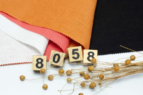 linenshina8058 (10) 85% Ramie 15% Cotton 165g/m² - Breathable Structured Fabric for Summer Tailoring #8058