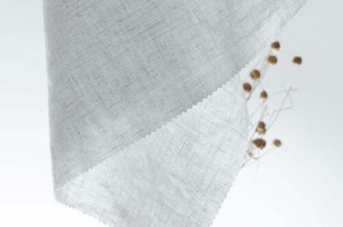 linenshina8058 (9) 85% Ramie 15% Cotton 165g/m² - Breathable Structured Fabric for Summer Tailoring #8058