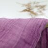 linenshina8060 (16) 55% Ramie 45% Cotton 210g/m² - Double-Layer Crinkle Fabric with Vintage Washed Look #8060