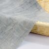 linenshina8060 (24) 55% Ramie 45% Cotton 210g/m² - Double-Layer Crinkle Fabric with Vintage Washed Look #8060