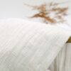 linenshina8060 (5) 55% Ramie 45% Cotton 210g/m² - Double-Layer Crinkle Fabric with Vintage Washed Look #8060