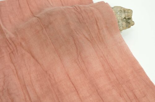 linenshina8062 (9) 55% Ramie 45% Tencel 90g/m² - Textured Stripe Fabric with Unique Wrinkled Effect #8062