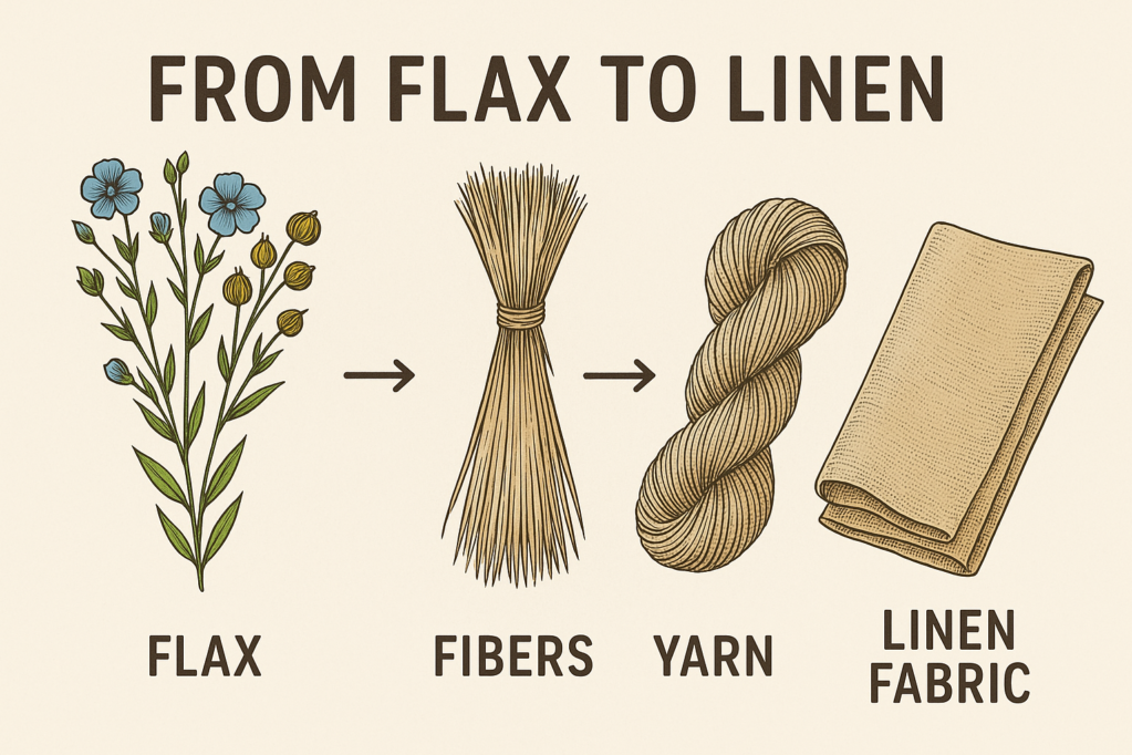 20250612 1337 亚麻面料制作流程 simple compose 01jxha6r1cebfsf1dmr505t738