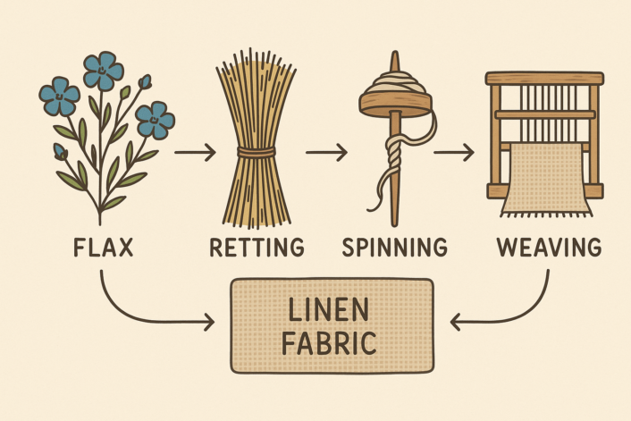 20250612 1337 亚麻面料制作流程 simple compose 01jxha6r1dfk3vnkyp03yefbxr