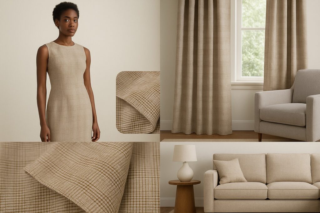 2026 A/W Trend Soft Washed Linen Cotton Fabric 60/40 | 204gsm Natural Texture | 138cm Width | Apparel Clothing Fabric for Autumn Winter Fashion 12 产品使用场景图