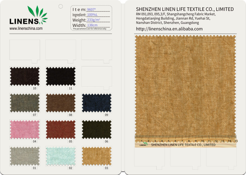 2026 A/W Trend 233g Thick Linen Cloth | Winter-Grade 100% Flax Fabric with Bold Texture | 138cm Width for Upholstery & Tailoring 2 微信图片 20250528150430