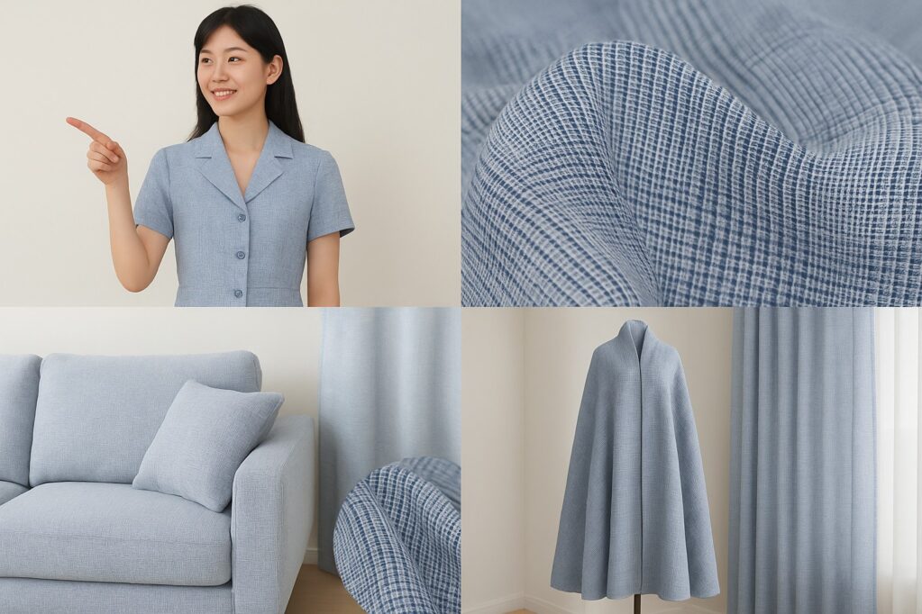 Lightweight Linen Fabric - 126g/sqm, 138cm Width, Cool & Textured for Summer Apparel #9603 8 20250710 1900 亚麻面料细节图 remix 01jzszszjaec6b7gysr9j0k028