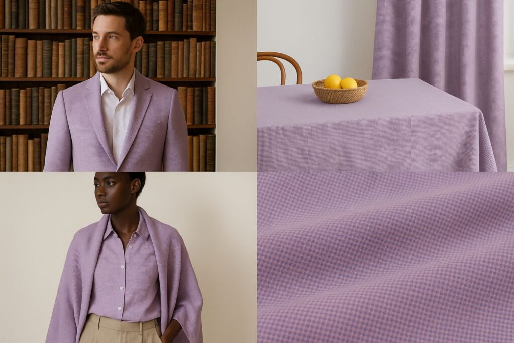 8599# French Washed Linen Fabric Small Gingham Fabrics Yarn Dyed Shirt Plaid Check 100%linen Fabric for Clothing 11 859901