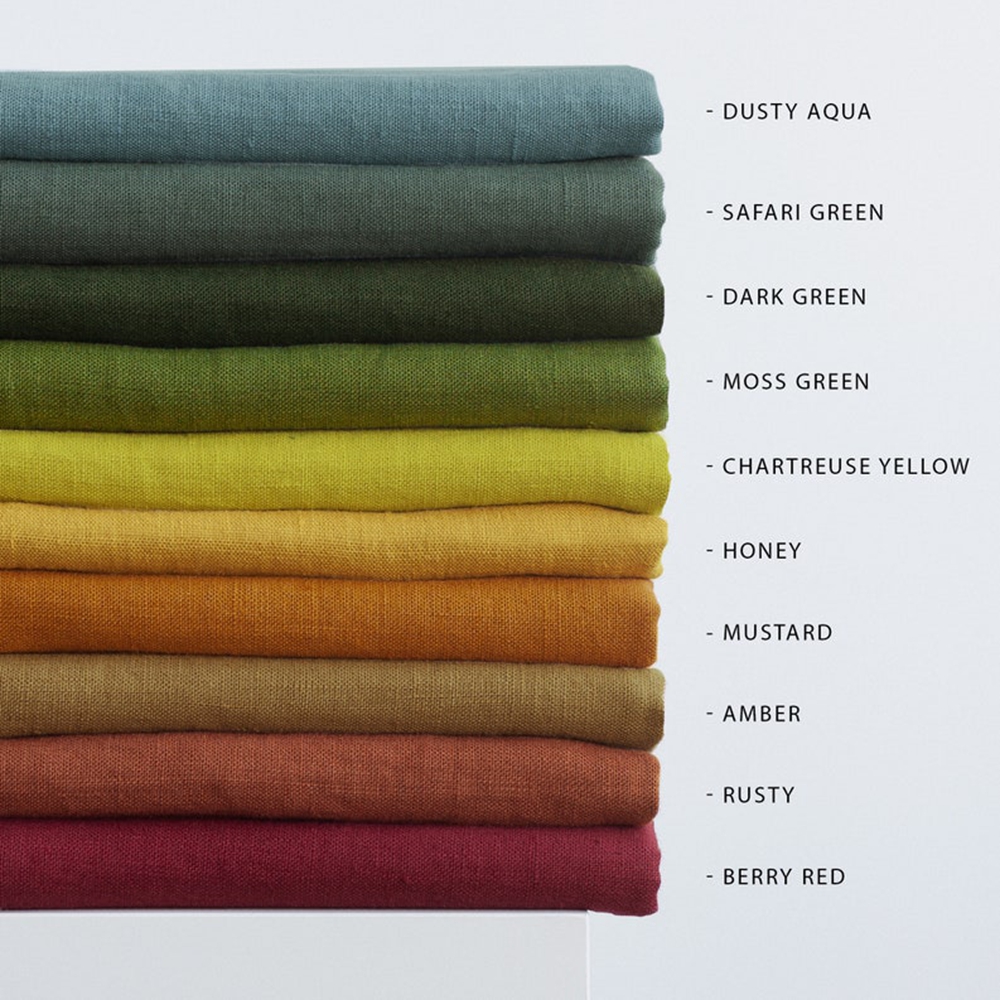 Washed Pure Linen Fabric - 198g, 138cm Width, 100% Linen - Soft Spring Autumn Material #4821 2 DM 20250709144833 001 1