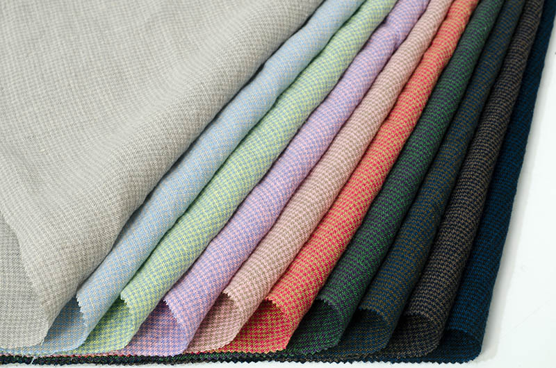 8599# French Washed Linen Fabric Small Gingham Fabrics Yarn Dyed Shirt Plaid Check 100%linen Fabric for Clothing 3 MZC 7546 2