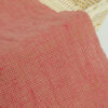 MZC_7562 8599# French Washed Linen Fabric Small Gingham Fabrics Yarn Dyed Shirt Plaid Check 100%linen Fabric for Clothing