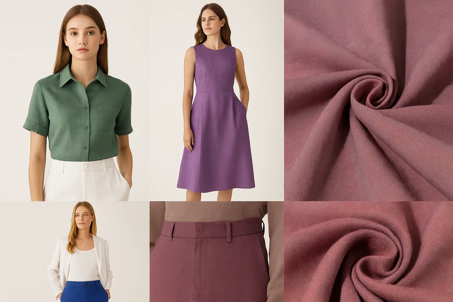 K1428# 115gsm 142cm 100% Cotton Yarn Dyed Twill Fabric | High Count High Density Soft Breathable Textile for Shirts Dresses Pants | OEM Factory Wholesale 8 K1428