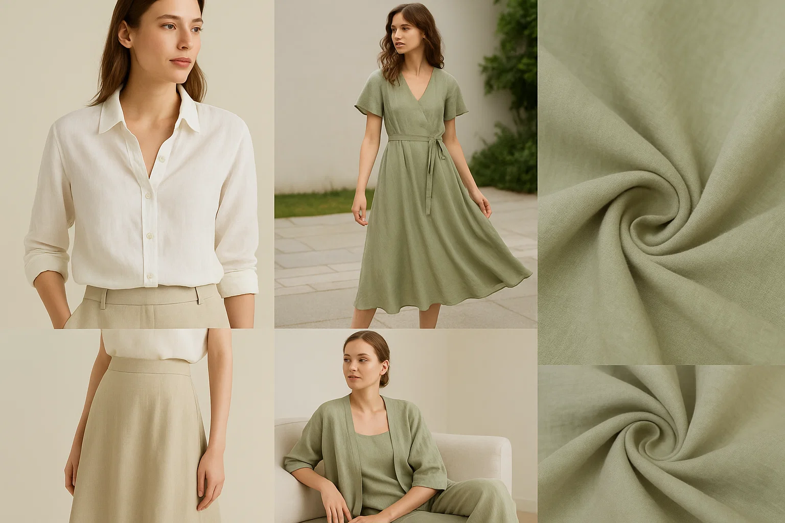 K1424# 20% Hemp 80% Cotton Lightweight Fabric 56gsm | Soft, Airy & Breathable Textile for Summer Apparel 8 k1424.01