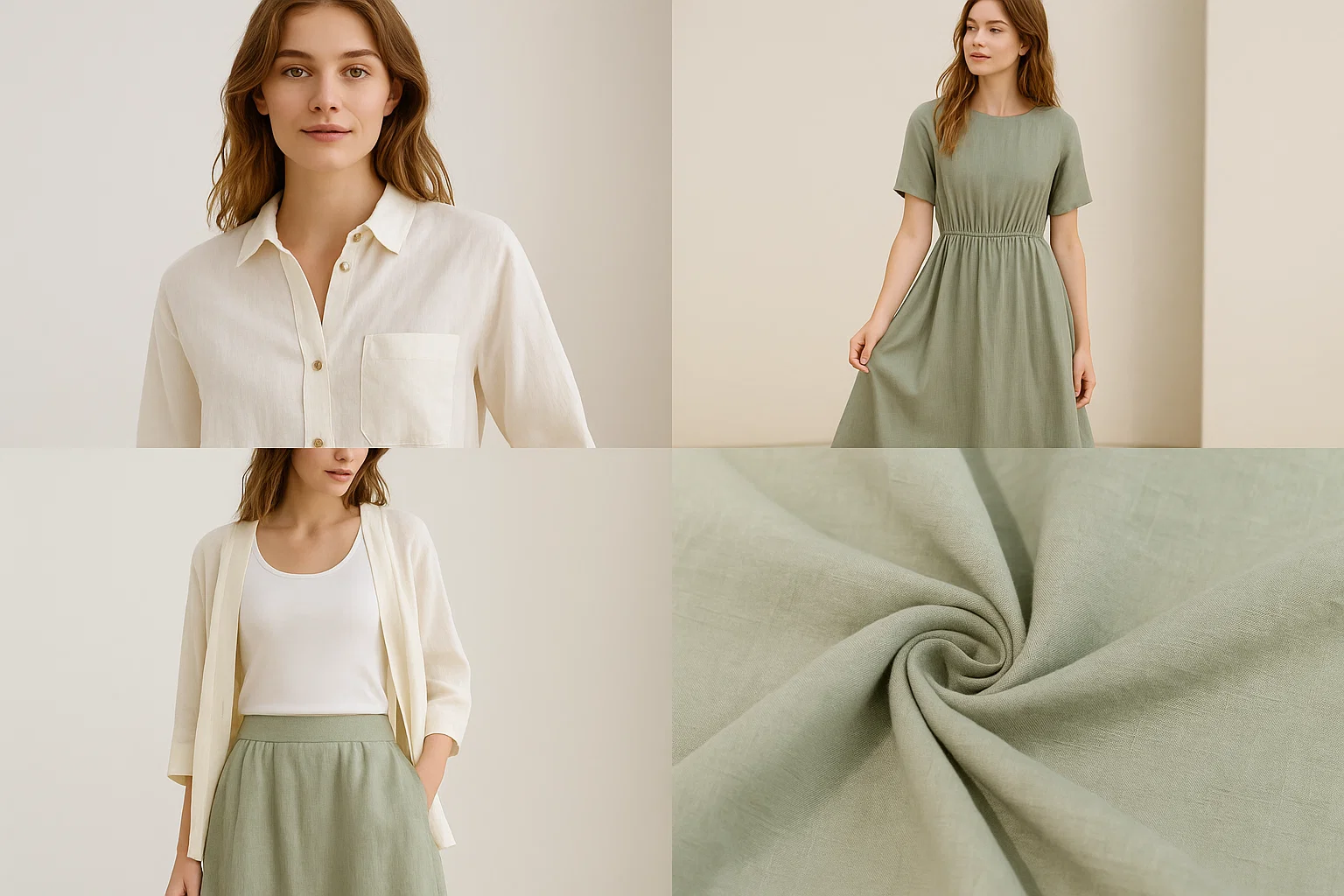 K1424# 20% Hemp 80% Cotton Lightweight Fabric 56gsm | Soft, Airy & Breathable Textile for Summer Apparel 7 k1424