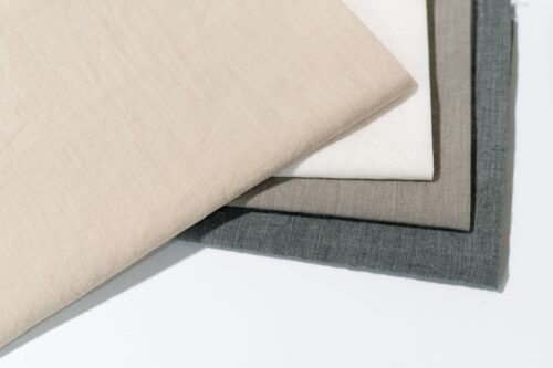 微信图片_20250820103414 K1424# 20% Hemp 80% Cotton Lightweight Fabric 56gsm | Soft, Airy & Breathable Textile for Summer Apparel