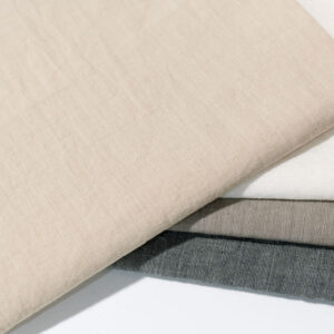 微信图片_20250820103414 K1424# 20% Hemp 80% Cotton Lightweight Fabric 56gsm | Soft, Airy & Breathable Textile for Summer Apparel