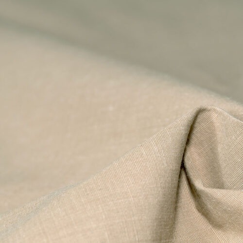 微信图片_20250829114322 K1430# Luxury Linen Cotton Blend Fabric 123gsm 145cm | 8% Linen 92% Cotton | Soft Smooth Yarn Dyed Material with Lasting Color | B2B Apparel Supply