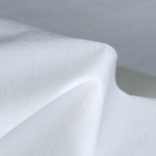 微信图片_20250829114413 K1430# Luxury Linen Cotton Blend Fabric 123gsm 145cm | 8% Linen 92% Cotton | Soft Smooth Yarn Dyed Material with Lasting Color | B2B Apparel Supply