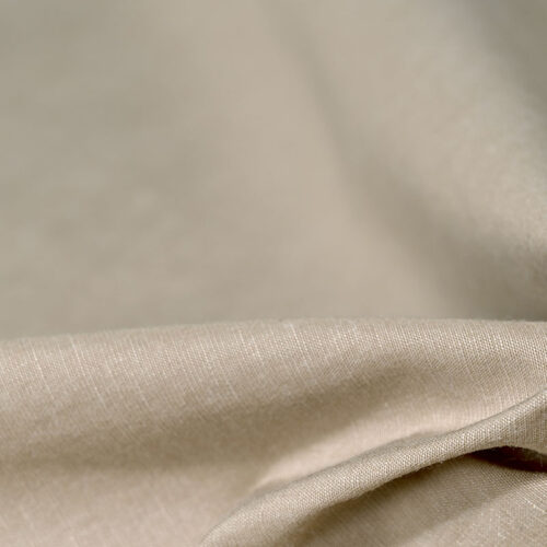 微信图片_20250829114444 K1430# Luxury Linen Cotton Blend Fabric 123gsm 145cm | 8% Linen 92% Cotton | Soft Smooth Yarn Dyed Material with Lasting Color | B2B Apparel Supply