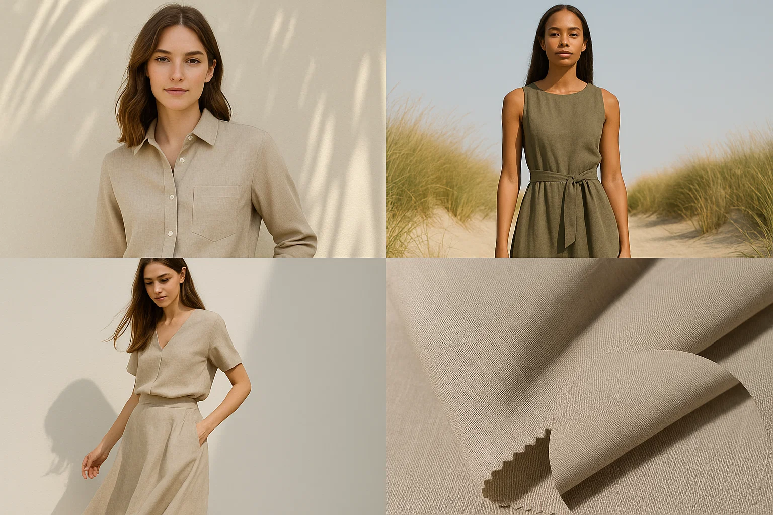 9371# 106gsm 136cm Silk Linen Cotton Blend Fabric | 8% Mulberry Silk 46% Linen 46% Cotton | Lightweight Breathable Textile for Shirts & Dresses | OEM Factory Wholesale 8 9371