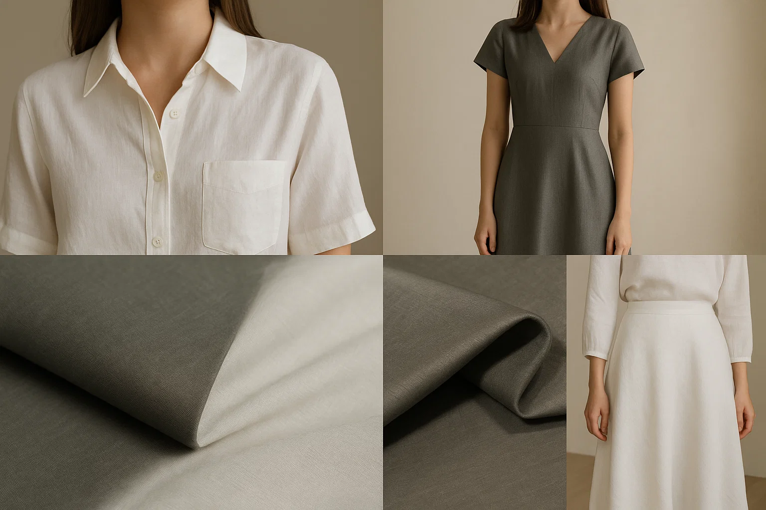 K1434# 18% Silk 82% Cotton | 135gsm 145cm Soft Smooth Fabric | Breathable & Elegant Textile for Shirts & Dresses | Wholesale OEM Factory Supply 7 K1434