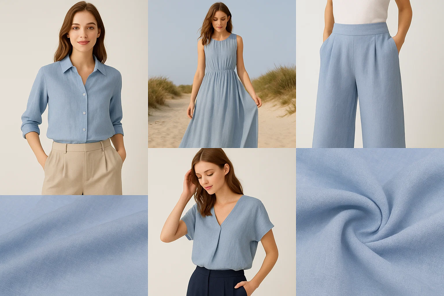 K1435# 45gsm 145cm Tussah Silk Cotton Blend Fabric | 19% Silk 81% Cotton | Ultra-Light Breathable Textile for Shirts Pants Dresses | OEM Factory Wholesale 7 K1435.01