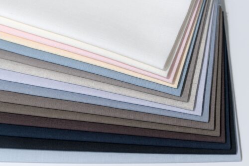 微信图片_20250826114717 9371# 106gsm 136cm Silk Linen Cotton Blend Fabric | 8% Mulberry Silk 46% Linen 46% Cotton | Lightweight Breathable Textile for Shirts & Dresses | OEM Factory Wholesale