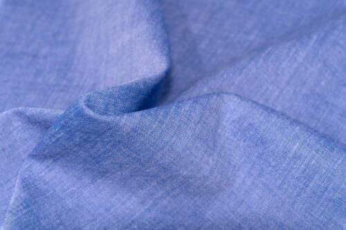 微信图片_20250829121711 K1431# 70gsm 145cm Linen Cotton Blend Fabric | 18% Linen 82% Imported High Count Cotton | Ultra-Light Soft Breathable Textile for Shirts Dresses | OEM Factory Wholesale