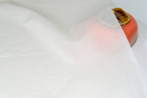 微信图片_20250909153738 K1435# 45gsm 145cm Tussah Silk Cotton Blend Fabric | 19% Silk 81% Cotton | Ultra-Light Breathable Textile for Shirts Pants Dresses | OEM Factory Wholesale