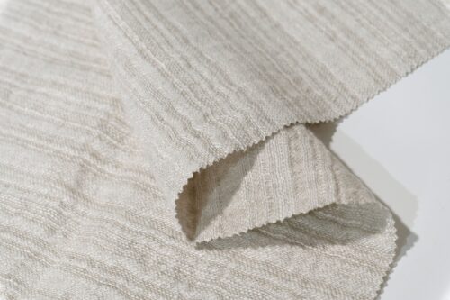 微信图片_20250915175544 9505# 248gsm 132cm 100% Linen Jacquard Fabric | Heavy Textured Material for Jackets Shirts Dresses | OEM Factory Wholesale