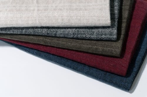 微信图片_20250915175827 9505# 248gsm 132cm 100% Linen Jacquard Fabric | Heavy Textured Material for Jackets Shirts Dresses | OEM Factory Wholesale