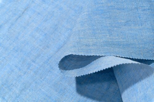 微信图片_20251007150922 3919# 50% Hemp 50% Linen Yarn-Dyed Fabric | 124g/m² 137cm | Lightweight & Breathable for Spring–Summer