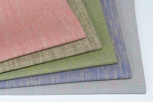 微信图片_20251012133143 3924# 49% Hemp 51% Linen Yarn-Dyed Plain Weave Fabric | 160g/m² 140cm | Breathable, Soft & Natural for Spring–Summer