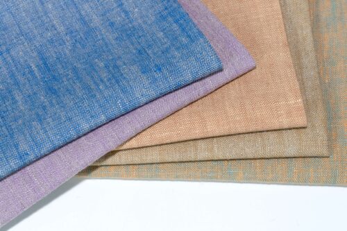 微信图片_20251012133458 3925# 49% Hemp 51% Linen Yarn-Dyed Fabric | 156g/m² 140cm | Breathable, Soft & Textured for Spring–Summer Apparel