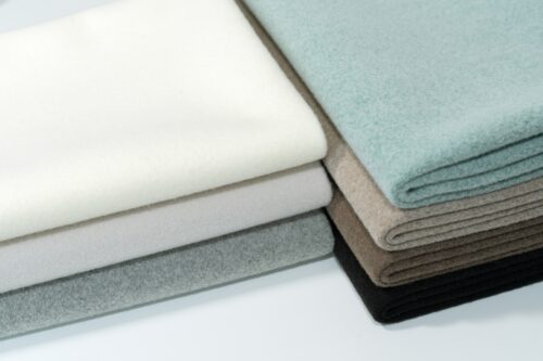 K18004# Japanese Brushed Composite Fabric | 88% Polyester 12% Viscose | 142cm | 275g/m² | Soft Fleece Texture, Anti-Wrinkle, Ideal for Coats & Trousers