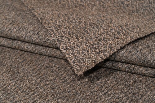 K18006# Japanese Wool Polyester Fabric | 70% Wool 30% Polyester | 135cm | 198g/m² | Textured Weave, Warm & Soft, Ideal for Suits & Skirts